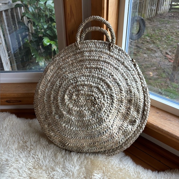 Handbags - Woven Grass Market Bag